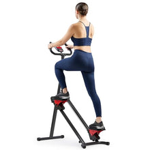 Load image into Gallery viewer, Sunny Health & Fitness Smart Foldable Cardio Stair Stepper, Vertical Climber Exercise Machine