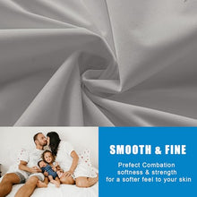 Load image into Gallery viewer, 2 Pack Mattress Protector King Size 100% Waterproof Fitted Mattress Cover, Breathable Noiseless & Machine Washable Bed Cover Deep Pocket from 5" to 21", Bed Protector for Pets Kids Adults Dark Grey