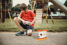 Load image into Gallery viewer, LEXiBOOK- Crosslander Luminous Terrain Car, Wrist Remote, Rechargeable, Electronic Action Kit, White/Orange, Color