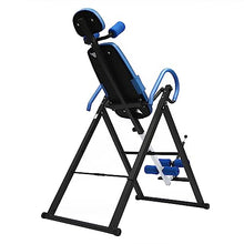 Load image into Gallery viewer, Gravity Inversion Table Foldable Inverter Stretcher Machine Heavy Duty Portable Fitness Equipment For Home Gym Body Relief Spine Back Pain Relief Muscle Relax Exercise Training Use 330Lbs