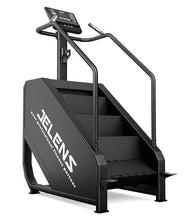 Load image into Gallery viewer, JELENS Stair Stepper Machine with LED Screen, 550 LBS Commercial Grade Stairmaster Machine, Stair Climber with 15 Resistance Levels, 24-164 Steps/Minute (Black)
