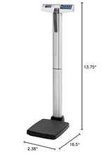 Load image into Gallery viewer, Health o Meter 500KL Digital Stand-On Scale with Height Rod & AC Adapter - 660 lb Capacity