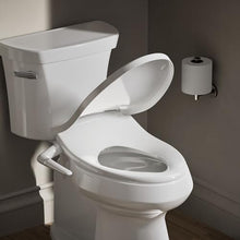 Load image into Gallery viewer, Kohler PureWash M250 Manual Elongated Bidet Toilet Seat, White, Quiet-Close Lid Prevents Slamming, Cool Water, Easy Installation with Quick-Release Hinges, Adjustable Spray Position & Pressure