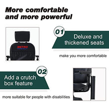 Load image into Gallery viewer, Metro Mobility 4 Wheel All Terrain Mobility Scooters for Seniors - 300 lbs Capacity Electric Mobility Scooter for Adults - Long Range Power Extended Battery w/Thickened Seat and Crutch Box - Emerald