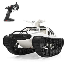 Load image into Gallery viewer, GoolRC RC Tank Car, 1/12 Scale 2.4GHz Remote Control Tank, 360-Rotating Off-Road RC Crawler Military Vehicle