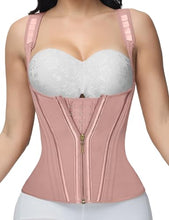 Load image into Gallery viewer, SHAPSHE Waist Trainer for Women, Tummy Control Sports Girdle, Rosy Brown-classic XXL