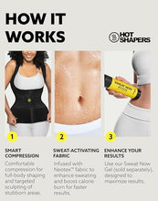 Load image into Gallery viewer, HOT SHAPERS Cami Hot Waist Cincher with Waist Trainer – Hourglass Essentials-Black
