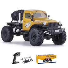 Load image into Gallery viewer, RC Car Indoor&Outdoor 2 in 1, RC Rock Crawler 4x4 Hobby Grade for Adults Need to Complete (Yellow)