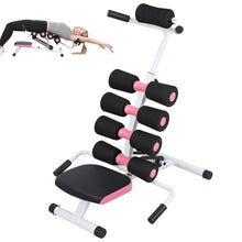 Load image into Gallery viewer, Mini Inversion Table, Adjustable Back Stretcher Table for Pain Relief, Foam Roller, 350 Lbs Load Capacity Home Gym Ergonomic Lumbar Decompression Tables Improve Posture & Spinal Health Pink Black