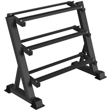 Load image into Gallery viewer, 3 Tier Dumbbell Rack, 1200LBS Heavy Duty Weight Rack for Home Gym- Dumbbell Rack Stand Only
