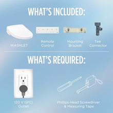 Load image into Gallery viewer, TOTO® WASHLET® S5 Electronic Bidet Toilet Seat with Instantaneous Water Heating, PREMIST and EWATER+ Wand Cleaning, Elongated, Sedona Beige - SW3446#12