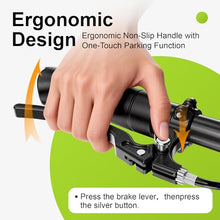 Load image into Gallery viewer, BlessReach Deluxe Medical Scooter Double Handbrake, All Terrain Steerable Knee Scooter Crutch Alternative, for Adults Injured Ankle & Foot Recovery in Blacks