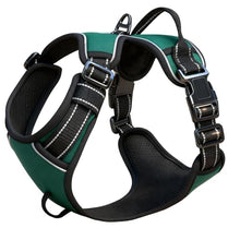 Load image into Gallery viewer, No Pull Dog Harness, No-Choke Soft Padded Reflective Dog Vest Harness with Front Clip & Top Handle, 2 Quick-Release Buckles, Adjustable for Small Medium Large Dogs