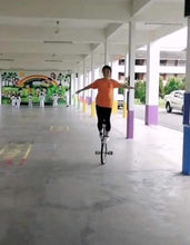 Load image into Gallery viewer, Wheel Unicycles Unicycle for Beginners Kids Adults, One Wheel Bike with Anti-Skid Alloy Rim and Pedal Adjustable Height (24 Inch Wheel)