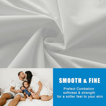Load image into Gallery viewer, 2 Pack Mattress Protector King Size 100% Waterproof Fitted Mattress Cover, Breathable Noiseless & Machine Washable Bed Cover Deep Pocket from 5" to 21", Bed Protector for Pets Kids Adults Light Grey