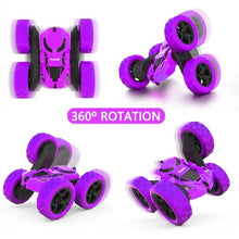 Load image into Gallery viewer, Hamdol Remote Control Car for Kids, 360° Spinning RC Stunt Car with Lights