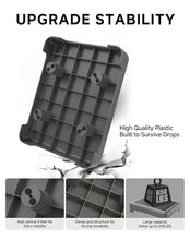 Load image into Gallery viewer, LIFTOZA Mobility Step Stool for Adults, Bed Step Stools, 680 LBS Capacity Safety Step Platform, Portable Stair Assist for Cars, Indoor/Outdoor Steps, Black