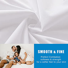 Load image into Gallery viewer, 2 Pack Mattress Protector Full Size 100% Waterproof Fitted Mattress Cover, Breathable Noiseless & Machine Washable Bed Cover Deep Pocket from 5" to 21", Bed Protector for Pets Kids Adults -Vinyl Free