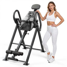 Load image into Gallery viewer, VEVOR Inversion Table, 300 lbs Capacity Heavy Duty Back Inverter Stretcher, Inverted Table with Stable Structure, Dual-Roller Locking, Decompression Tables for Shoulders, Neck, Back, Knees