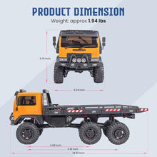 Load image into Gallery viewer, HOBBYPLUS ARKTOS 6x6 V1.5 CR18P Rock Crawler RTR All Terrain - Remote Control Car, Rock Crawler 1/18 Scale 6WD 2 Speed Transmission Off Road for Adults, RC Hobbyists (Tan)