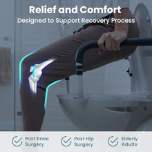 Load image into Gallery viewer, PELEGON Toilet Safety Rails (250lb) - Adjustable Toilet Safety Rails, Toilet Bar for Elderly Adults, Toilets Rails for Seniors, Toilet Seat with Handles for Elderly & Disabled Toilet Grab Bar - 1 Pack