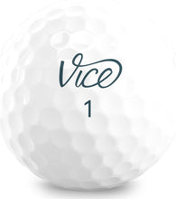 Load image into Gallery viewer, Vice Golf Tour White Golf Balls, One Dozen (Pack of 6)