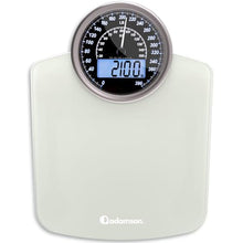 Load image into Gallery viewer, Thick Tempered Glass + Extra Large Display + Easy to Read Digital Bathroom Scale + New - White