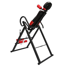 Load image into Gallery viewer, TITIDU Heavy Duty Foldable Inversion Table Back Pain Relief Stretcher Machine, Inversion Table, Extended Ankle Lock Handle, Back Pain Relief Kit 330LBS (4.27-6.07ft )