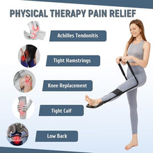 Load image into Gallery viewer, PressLoo Hamstring Stretcher for Knee Extension & Pain Relief, Adjustable Low Back, Calf, Leg & Hip Stretching Device for Flexibility, ACL MCL Surgery Recovery Physical Therapy & Rehab Equipment