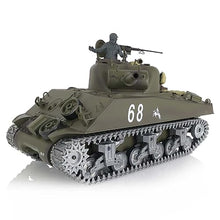 Load image into Gallery viewer, Heng Long US in Stock, 1/16 Customized Pro Version 7.0 M4A3 Sherman RC Tank 3898 Barrel Retractable Idle Smoking