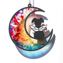 Load image into Gallery viewer, Tubuui Dog Memorial Suncatcher, Dog Memorial Gifts for Loss of Dogs, Custom with Name Date Pet Sympathy Gifts for Grief Puppy Lovers, Personalized Pet Remembrance Ornaments for Window Hanging