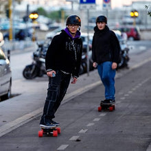 Load image into Gallery viewer, Electric Skateboard with Remote, 2500 * 2 Powerful Belt Motors, 28MPH/45KPH Top Speed, UP to 28Mlies/45KM Range