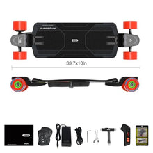 Load image into Gallery viewer, Electric Skateboard - Ultra-Lightweight 33.74" Drop-Through Deck, 14MPH Max, 9 Miles Range