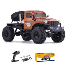 Load image into Gallery viewer, 2 in 1, RC Rock Crawler 4x4 Hobby Grade for Adults Need to Complete with Battery (Orange)