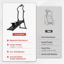 Load image into Gallery viewer, Vertical Climber with Led Screen for Home Gym, Foldable Stairmaster Machine with 350LBS Capacity