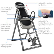 Load image into Gallery viewer, Innova ITX9900 Inversion Table with Air Lumbar Support, Black/Gray