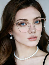 Load image into Gallery viewer, DOERAYMI Blue Light Blocking Glasses for Women - 90% Blue Ray Filter HD Lens with Durable Metal Hinges - Stylish Lightweight Computer Gaming Glasses for Eye Strain & UV400