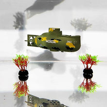 Load image into Gallery viewer, Tipmant Mini RC Submarine Remote Control Boat Ship Military Model Electronic Water Toy (Green)