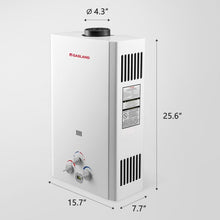 Load image into Gallery viewer, GASLAND 4.22GPM Portable Propane Outdoor Tankless Water Heater| 110,000 BTU
