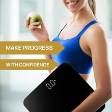 Load image into Gallery viewer, INEVIFIT Bathroom Scale, Highly Accurate Digital Bathroom Body Scale, Measures Weight up to 400 lbs. Includes Batteries