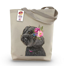 Load image into Gallery viewer, Yorkie Poo Dog Tote - YorkiePoo Bag - Yorkie Poo Gifts - Dog Tote Bag - Dog Gifts for Dog Lovers - Handmade Totes - Shopping Bag - Yorkiepoo Gifts - Shoulder Bag - Grocery Bag - Handbag - Beach Bag