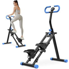 Load image into Gallery viewer, Stair Stepper for Home-Upgrade Vertical Climber Workout Machine for Full-Body Exercise -Blue