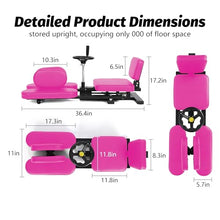 Load image into Gallery viewer, EVERYAMTE Leg Stretcher, Heavy Duty Steel Split Machine for Flexibility Training, 300LBS Leg Stretch Machine, Durable and Easy to Install Home Stretching Equipment, Improve Flexibilit