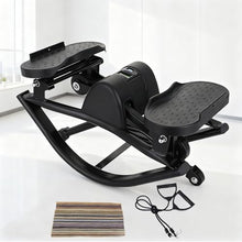 Load image into Gallery viewer, WIKONALK Rock Stepper,Portable Rock Stepper Side to Side,Rocking Steppers for Exercise at Home with Resistance Bands and Digital Display,Low-Impact Balance Board for Full Body,No Assembly