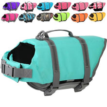 Load image into Gallery viewer, Doglay Dog Life Jacket with Rescue Handle, Dog Life Vest for Swimming Boating, Adjustable Reflective Puppy Swim Vest with Superior Buoyancy for Small Medium Large Dogs