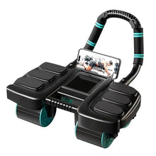 Load image into Gallery viewer, 2025 New Automatic Rebound Ab Roller Wheel with Elbow Support & 4-Wheel Design - Core Exercise Equipment for Home Gym
