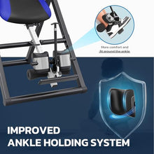 Load image into Gallery viewer, YOLEO Inversion Table for Back Pain 2026 Foldable Inversion Table w/Removable Lumbar Pad, Reversible Ankle Holders, Easy Assembly