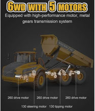 Load image into Gallery viewer, 1/20 Large 23IN Electric Remote Control Dump Truck A40G, 2.4G Simulated Acoustic-Optical