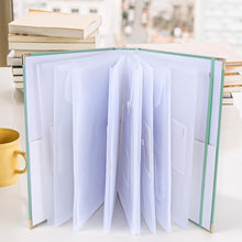 Load image into Gallery viewer, XKDOUS Document Organizer with Gold-Foiled Hardcover, 9 Pockets & Labels 3 Ring Binder for Important Papers End of Life Planner Expanding File Storage Accordion Folio Folders