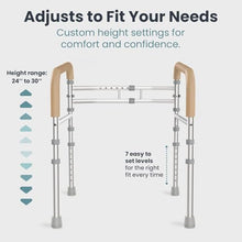 Load image into Gallery viewer, Toilet Handles for Seniors, Toilet Bars for Elderly, Disabled & Handicap - Beige